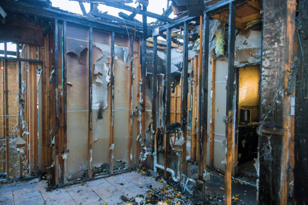 Professional Fire Board Up technician working in Horsham, PA